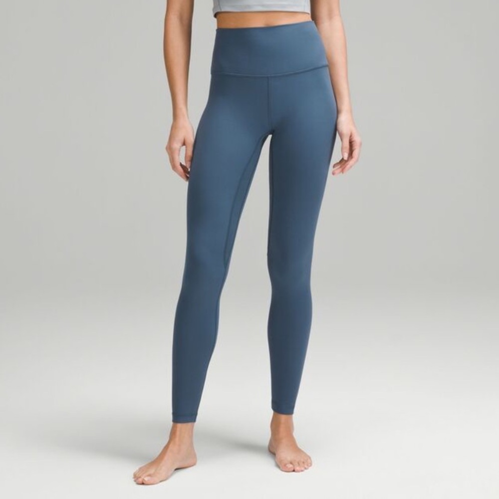 Lululemon Align High-Rise Leggings 28” (Color: Iron Blue, Size 4)